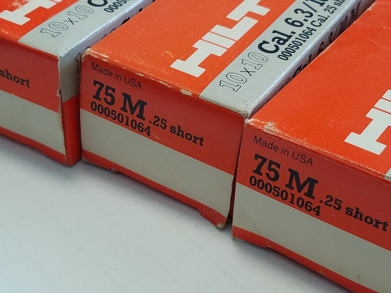 Lot of (790) NEW! Hilti DX35 Cal. 25 Green Short