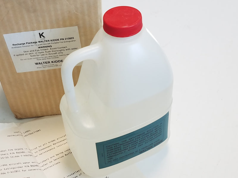 Walter Kidde 213923 Antifreeze Solution 1-3/8 Quart Aircraft Fire