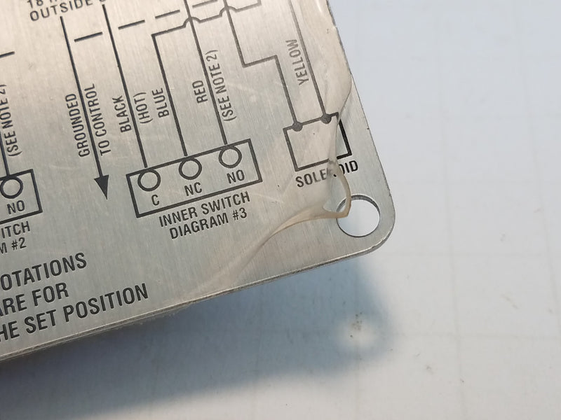 Badger 294542-900 Pneumatic / Electrical Control Head