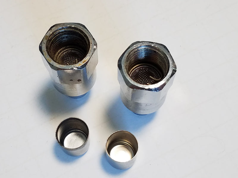 Lot of (2) PYRO Chem 1H Nozzles w/ Caps