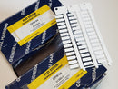 1,974 General Marking CPM-04 MarkinGenius 6x15 mm White Terminal Tags 31393-2
