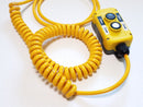 Hoist Crane 2 Push Button Pendant with 8' Cable Assembly & 7-Pin WEiPU Connector