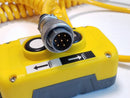 Hoist Crane 2 Push Button Pendant with 8' Cable Assembly & 7-Pin WEiPU Connector