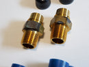 Lot of (2) Ansul 53791 C-1/2 Brass Nozzles