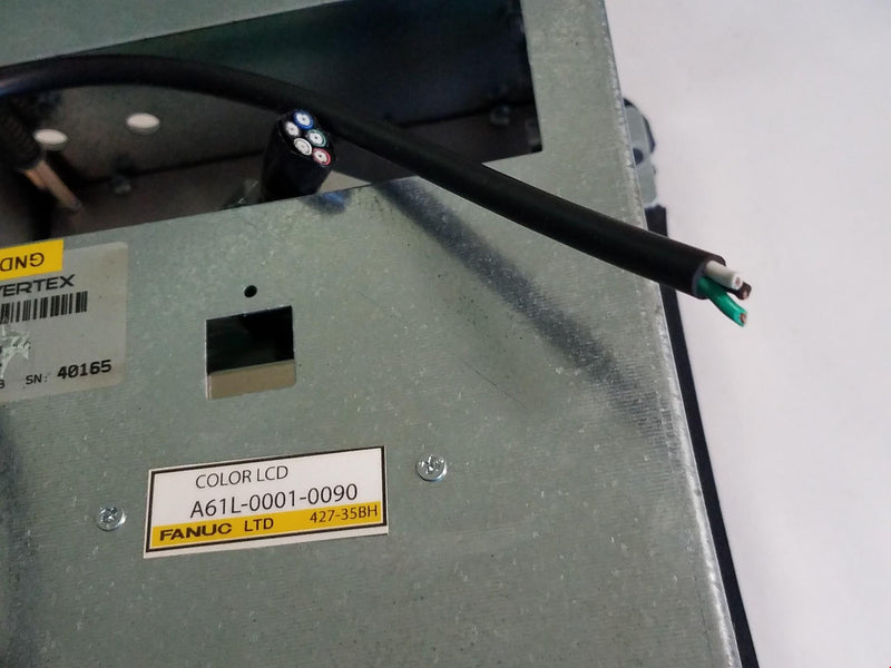 Fanuc A61L-0001-0090 9" Color LCD Operator Interface Unit