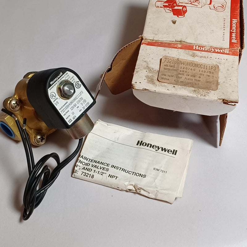 Honeywell / Parker 73218BN4UN00N0C111P3 120V 5/8 Orfice Skinner Valve