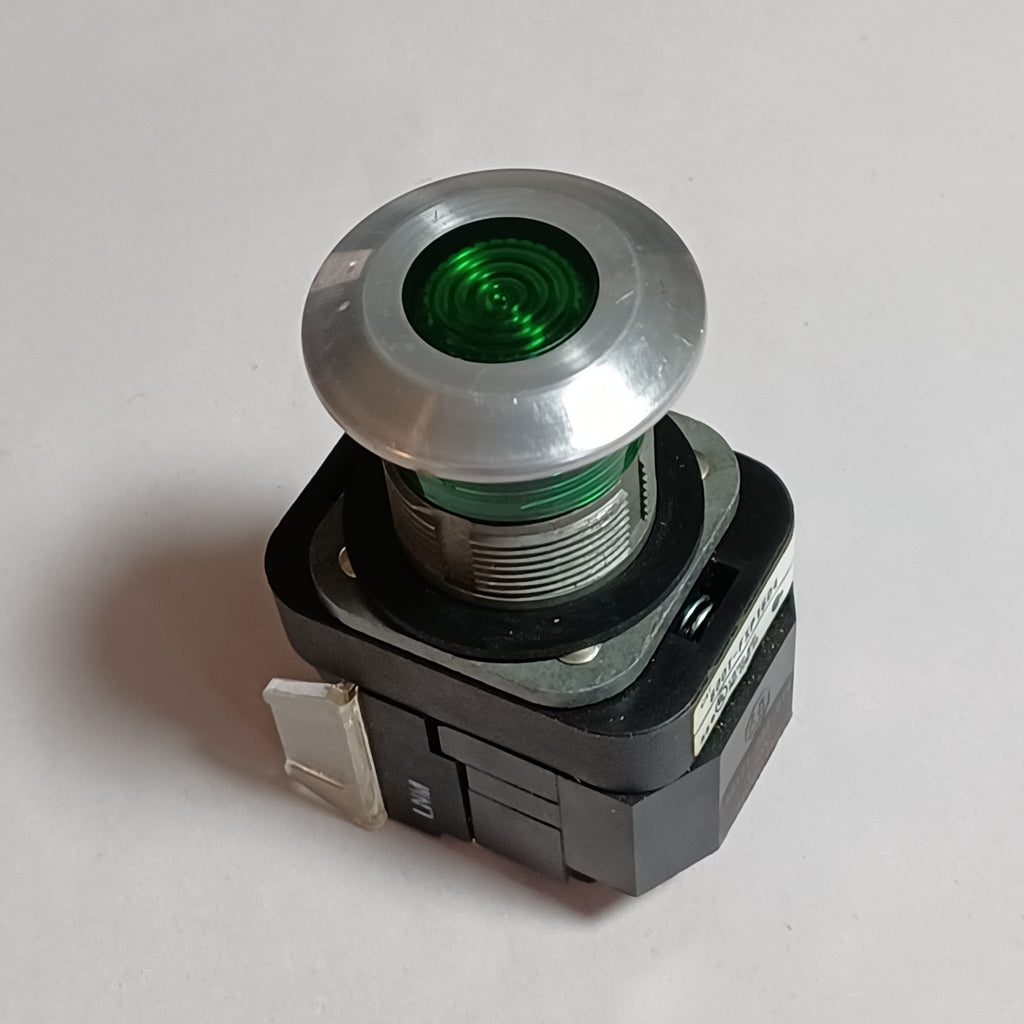 Allen Bradley 800T-FXP16D4 120V Green Push Pull button – PLC BARN
