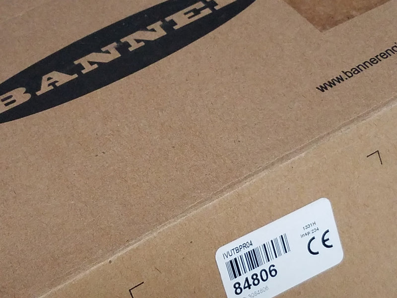 Banner IVUTBPR04 iVu Barcode Reader BCR Sensor