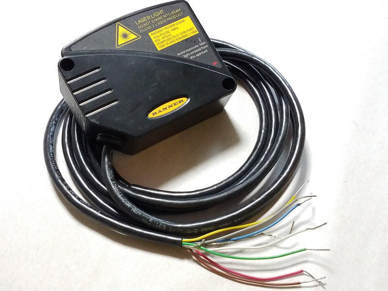 Banner LT3NU 12-24VDC Long Range Laser Sensor