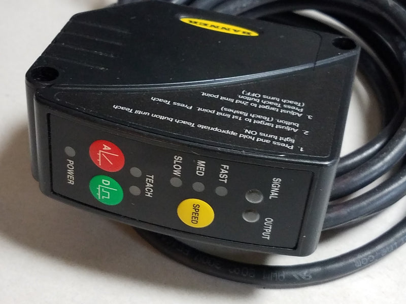 Banner LT3NU L-GAGE 12-24VDC Long Range Laser Sensor
