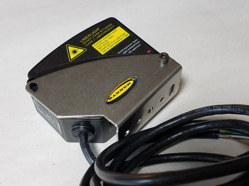 Banner LT3PU L-GAGE 12-24VDC Long Range Laser Sensor