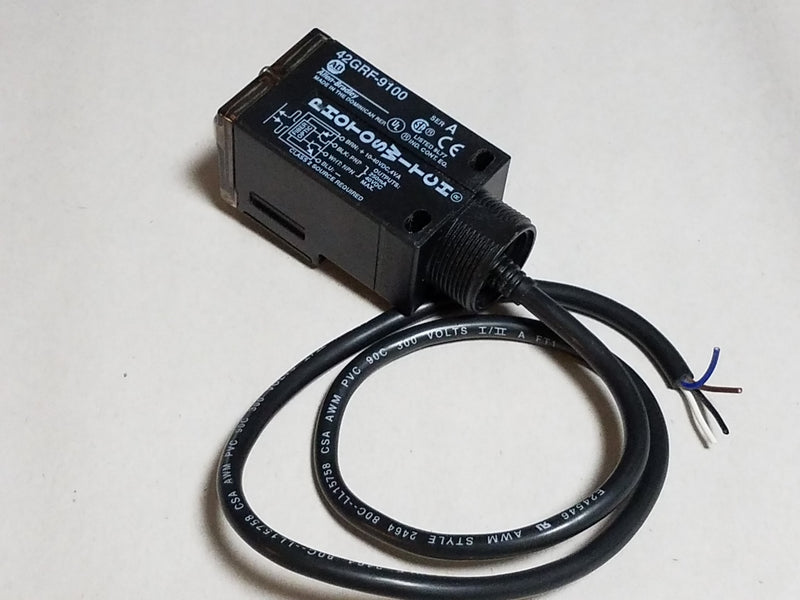 Allen Bradley 42GRF-9100 Ser:A Fiber Optic Photoswitch Approx 2' Cable