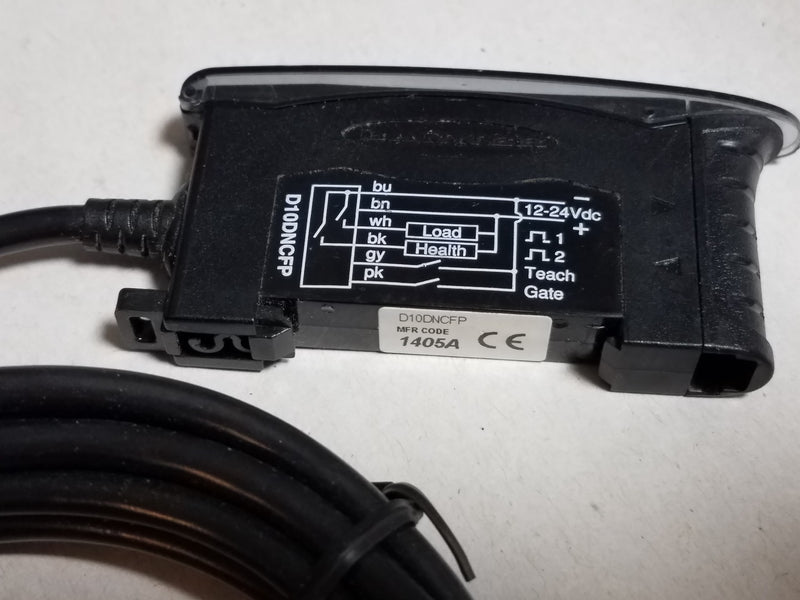 Banner D10DNCFP 12-24VDC Fiber Optic Sensor