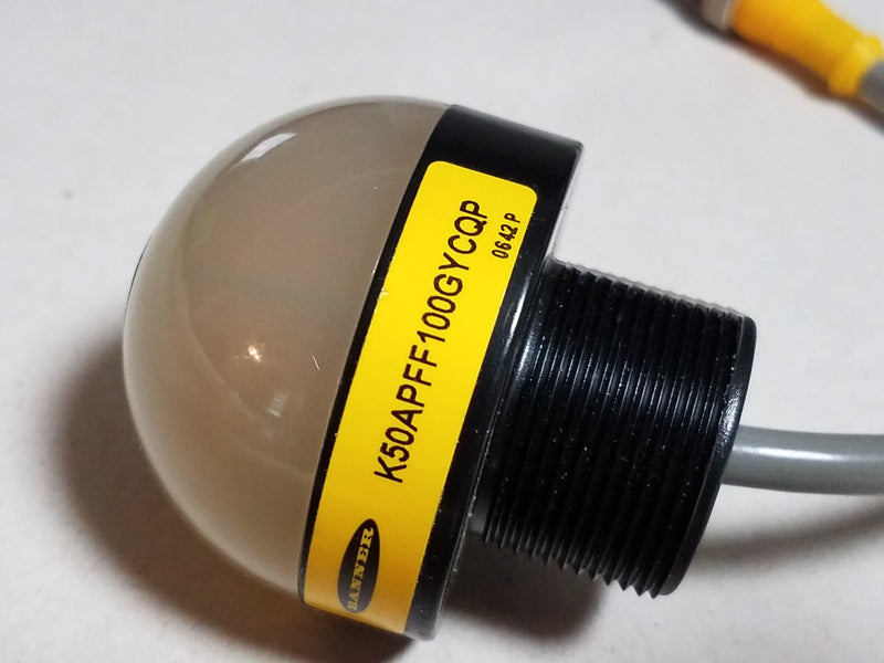 Banner K50APFF100GYCQP Illuminated PICK-TO-LIGHT Optical Button