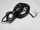 Banner D10IPFP Red Beam Fiber Optic Sensor - No Plastic Button Guard
