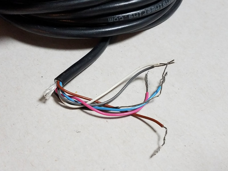 Banner D10IPFP Red Beam Fiber Optic Sensor - No Plastic Button Guard