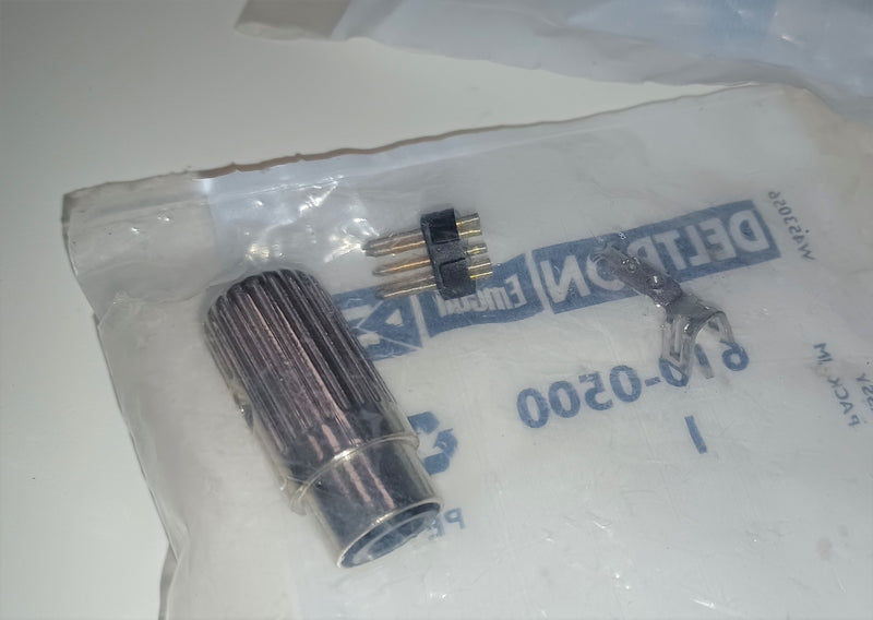 Deltron 610-0500 (Lot of 3) 5-Pin Connector Assemblies