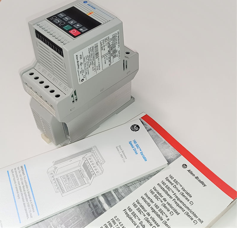 Allen Bradley 160-BA06NSF1P1 Ser:C Frn:7.06 2.2KW 3HP Variable Speed Drive SSC