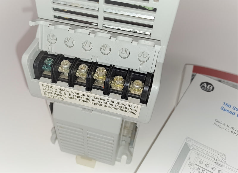 Allen Bradley 160-BA06NSF1P1 Ser:C Frn:7.06 2.2KW 3HP Variable Speed Drive SSC