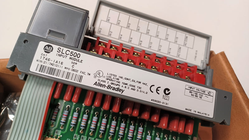 Allen Bradley 1746-IA16 Ser:C SLC500 115VAC Input Module - New Open Box