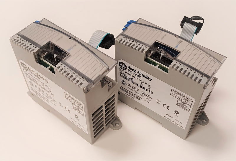 Allen Bradley 1762-IQ16 Ser:A Rev:B ( Lot of 2 ) Micrologix 16 PT. Input Modules