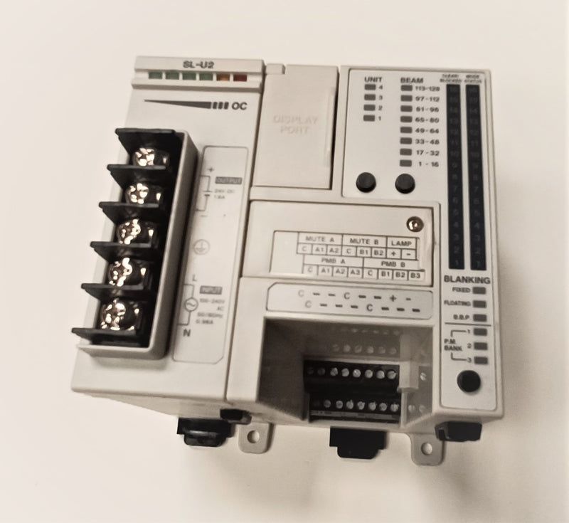 Keyence SL-R12EX Expansion Unit & SL-U2 Power Supply Module