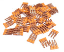 DINnectors J2.5 Orange Terminal Block 3-Pole Jumpers ( Lot of 51 )