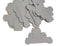 DINnectors EURO W 2.5 /35 3-Layer Terminal Block End Covers ( Lot of 16 )