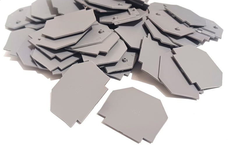 DINnectors 43010 Terminal Block End Covers ( Lot of 53 )