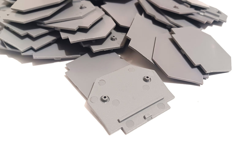 DINnectors 43010 Terminal Block End Covers ( Lot of 53 )