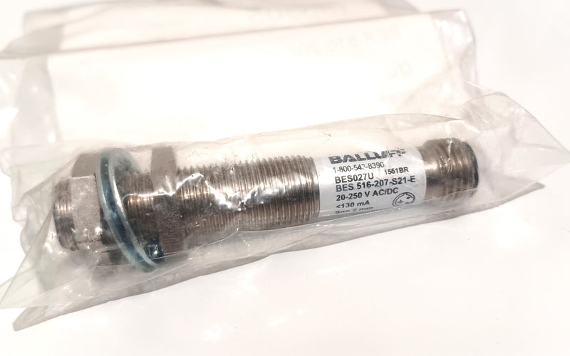 Balluff BES 516-207-S21-E Inductive Proximity Sensor M12 SN=2MM BES027U
