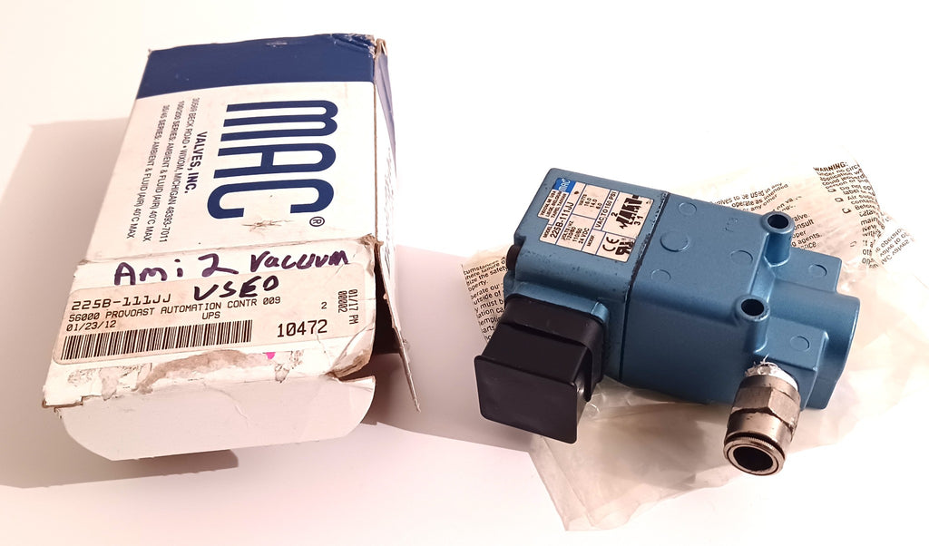 225b-111ja Mac Solenoid Valve, 110-120vac, 50/60hz Cce | Meses sin interés 225b-111ja Mac Solenoid Valve, 110-120vac, 50/60hz Cce | Meses sin interés