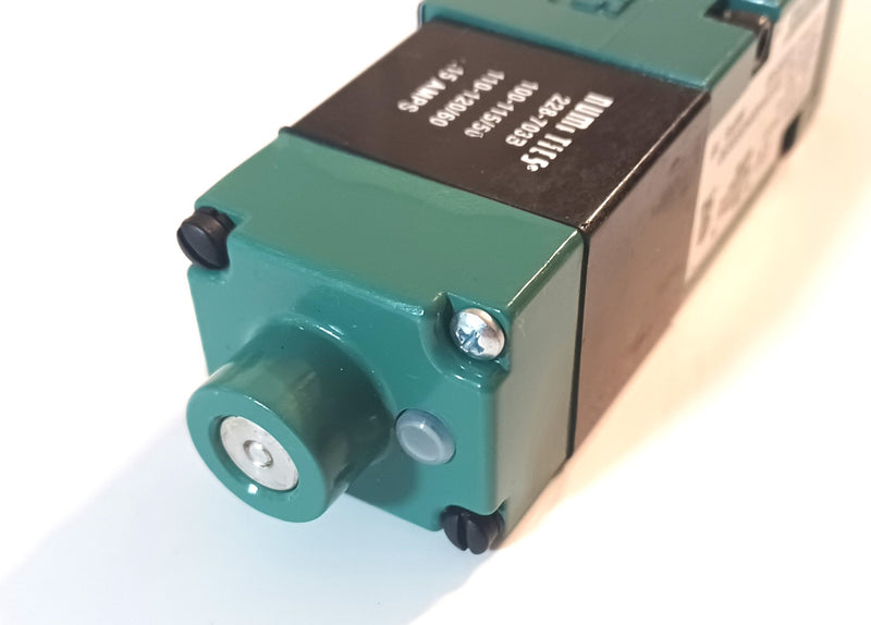 Numatics 081SA400K000030 Single Solenoid Valve 120VAC 228-703B