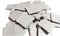 Allen Bradley 1492-EBM3 Ser.B Gray Terminal Block End Barriers ( Lot of 40 )