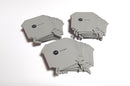 Allen Bradley 1492-EB16 Gray Terminal Block End Barriers ( Lot of 30 )