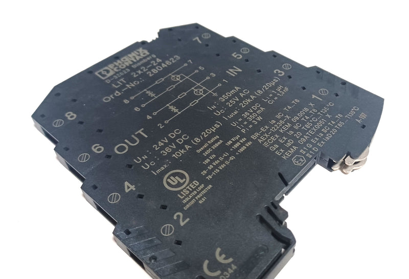 Phoenix Contact 2804623 LIT 2x2-24 Surge Protector Terminal Module - New