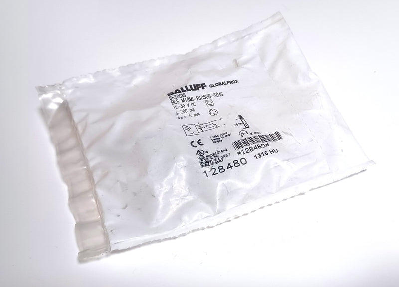 Balluff BES M18MI-PSC50B-S04G 12-30VDC BES0086 Proximity Sensor