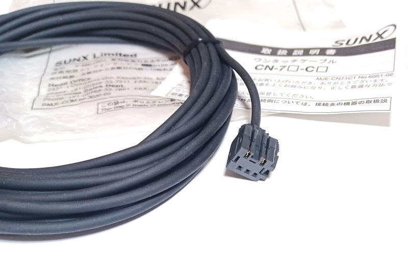 SUNX CN-73-C5 Fiber Optic Sensor Power Cable
