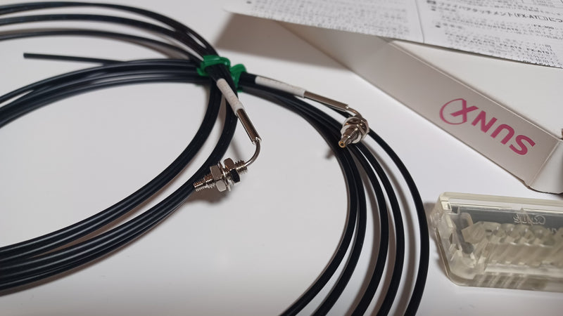 SUNX FT-R80 Model UFTR80 Fiber Optic 90 Deg. Sensors