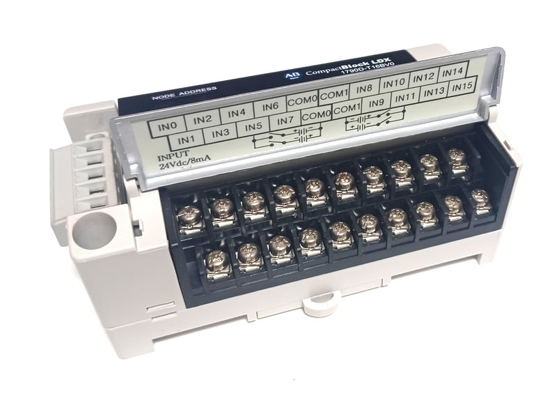 Allen Bradley 1790D-T16BV0 CompactBlock LDX DeviceNet Input Module