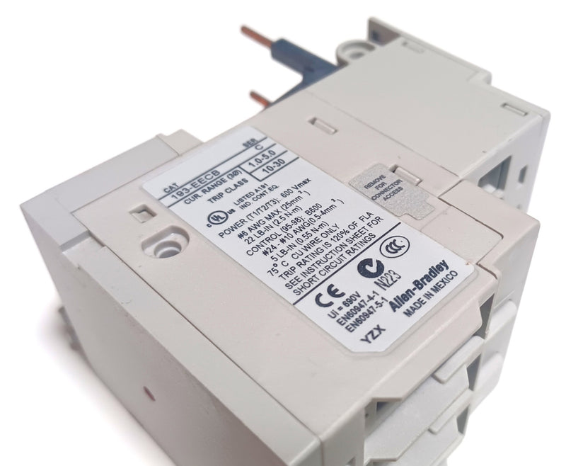 Allen Bradley 193-EECB 1.0-5.0A E1 Plus Ser.C Overload Relay