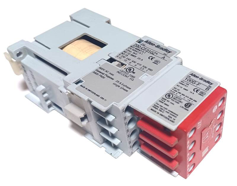 Allen Bradley 700S-CF440DJC 24VDC Coil Safety Relay Contactor