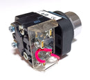 Allen Bradley 800T-PTH16B 120V Push Button 1 NO & 1 NC