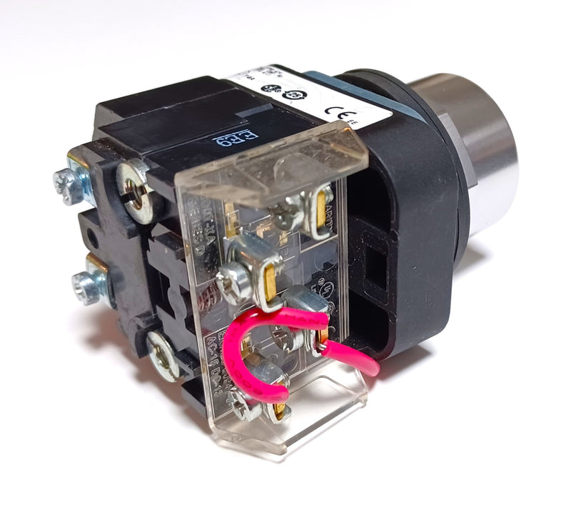 Allen Bradley 800T-PTH16B 120V Push Button 1 NO & 1 NC