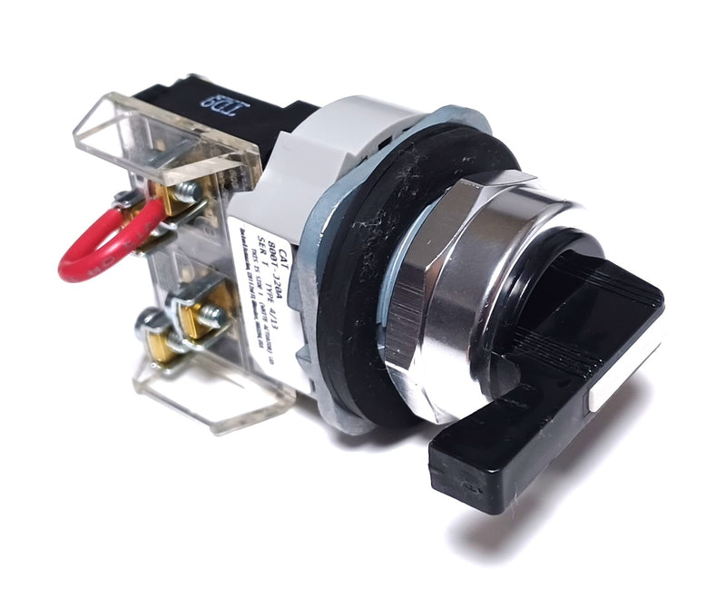 Eaton 10250T1343 3-Position Spring Return Selector Switch – New In Box, USA Stock