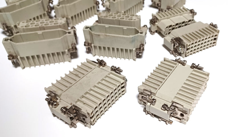 Lot of (9) Pairs ILME CDM25 & CDF25 Crimp Style 25 Pin Male & Female C ...