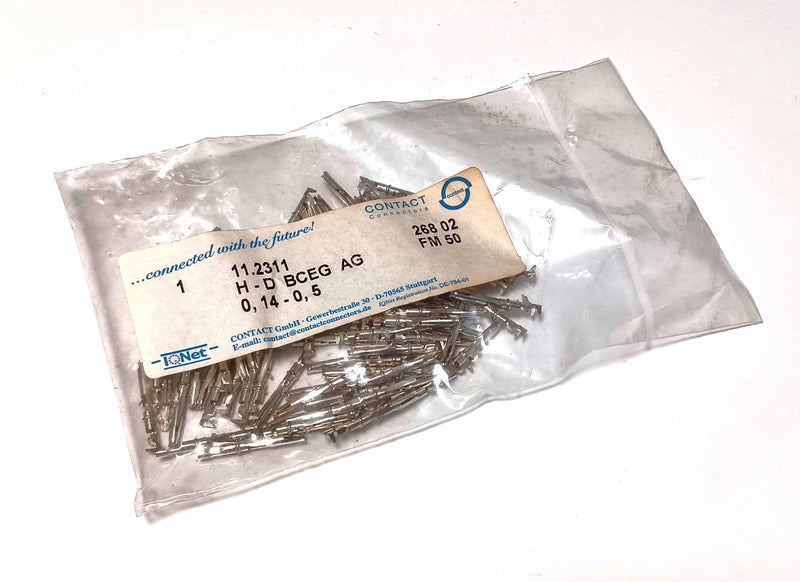 IQNet Contact 11.2311 H-D BCEG AG 0.14-0.5 mm2 Female Pins Lot of 100