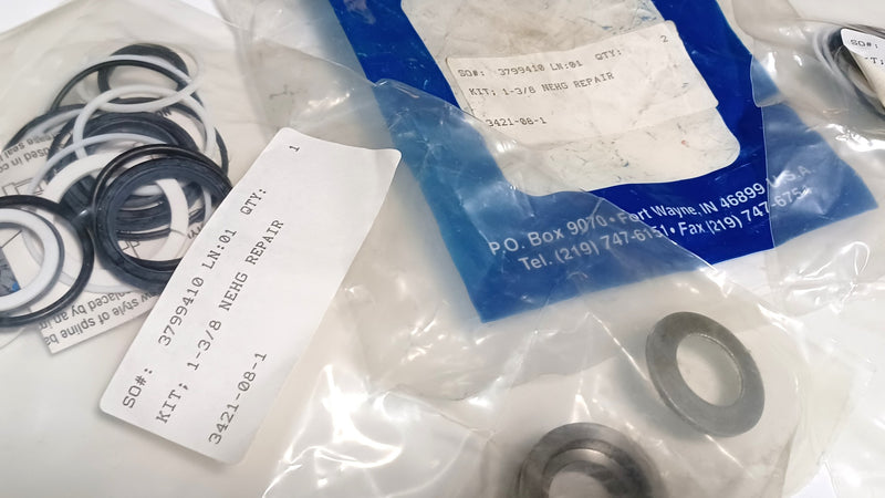 PHD 3421-08-1 Cylinder Repair 1-3/8" NEHG Seal Kit ( Lot of 2 ) New / Sealed