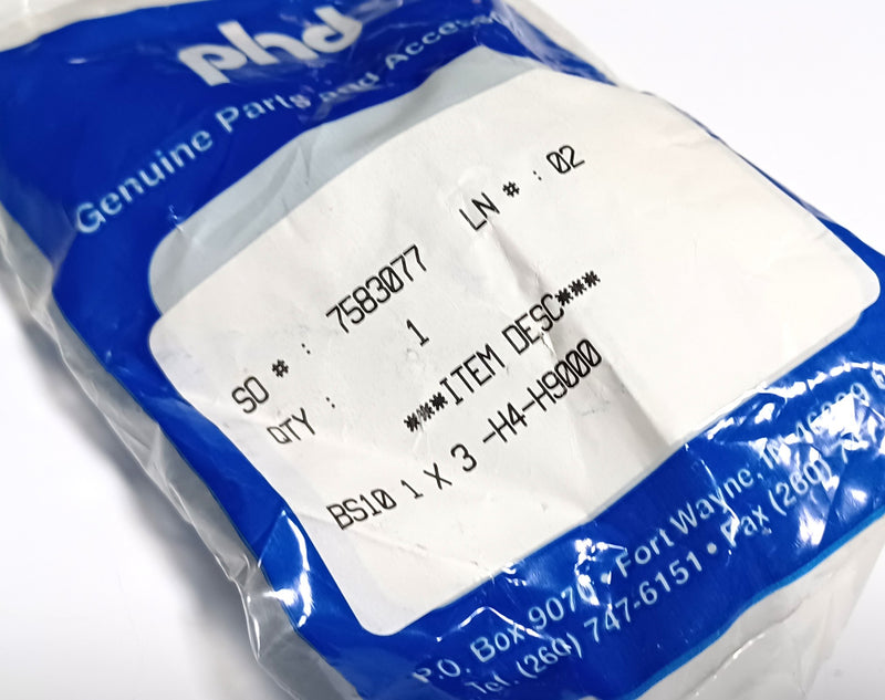 PHD BS10 1 X 3 -H4-H9000 Slide Cylinder Repair / Rebuild Seal Kit New/Sealed
