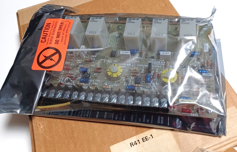 Johnson Controls R41EE-1 Load Sequenced Economizer Single/Multi Zone 6 Stage R41